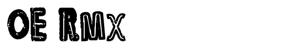 OE Rmx font