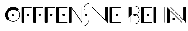 Offfensive Behaviour font