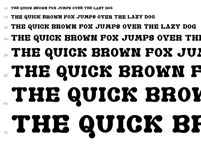 Old Book G font waterfall
