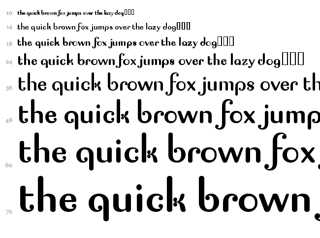 Pagan Poetry font waterfall