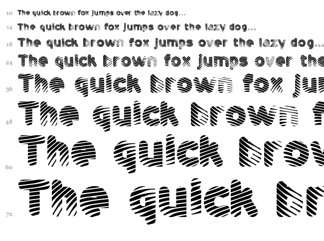 Pants Patrol font waterfall