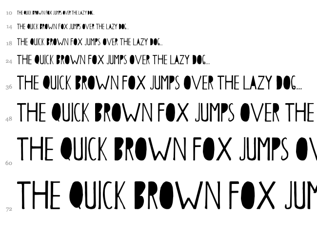 Papercutting font waterfall