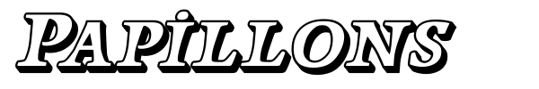 Papillons font