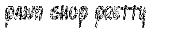 Pawn Shop Pretty font