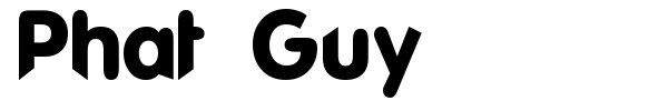 Phat Guy font