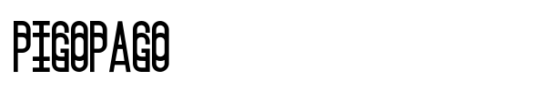 Pigopago font