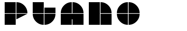 Plano font