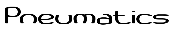 Pneumatics BRK font