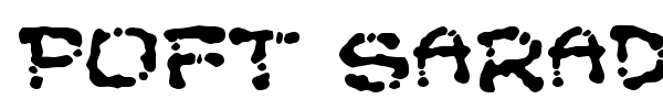 Poft Sarade font
