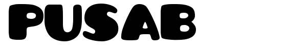 Pusab font