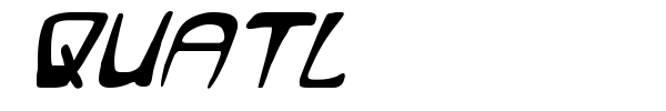 Quatl font