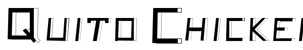 Quito Chicken font