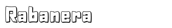 Rabanera font preview