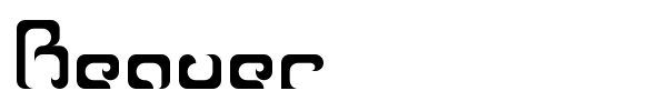 Reaver font