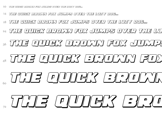Right Hand Luke font waterfall