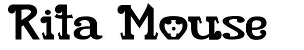 Rita Mouse font