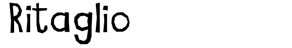 Ritaglio font