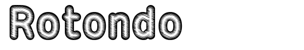 Rotondo font