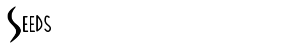 Seeds font