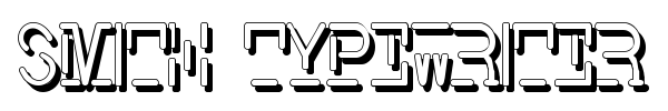 Smith Typewriter font preview