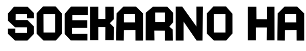 Soekarno Hatta font