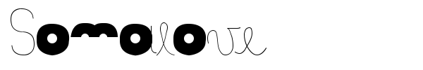 Somalove font