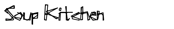 Soup Kitchen font