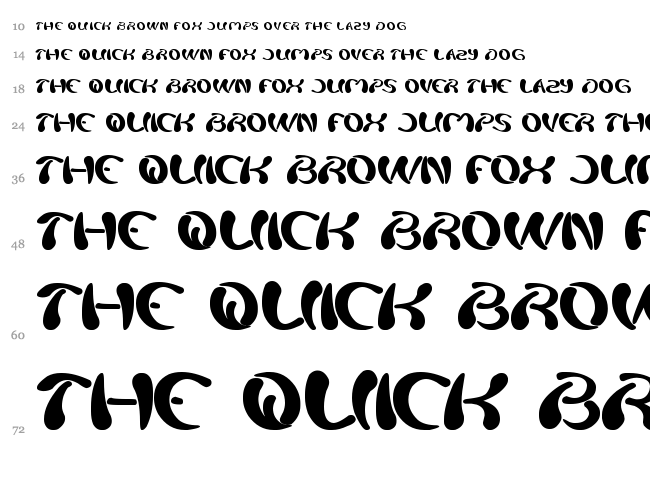 Splashing font waterfall