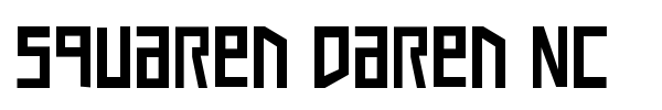 Squaren Daren NC font