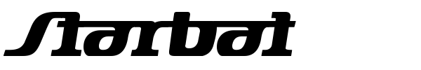 Starbat font