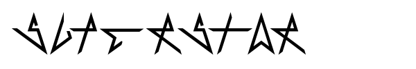 Superstar font