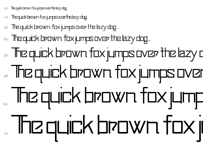 Swingarm Yori font waterfall