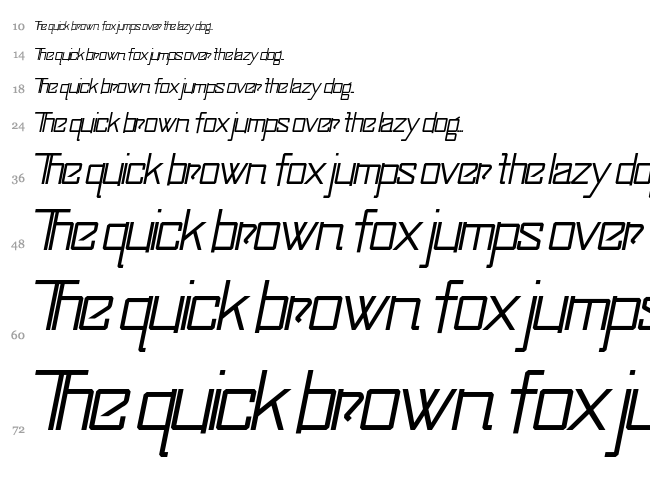 Swingarm Yori font waterfall