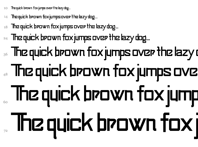 Swingarm Yori font waterfall