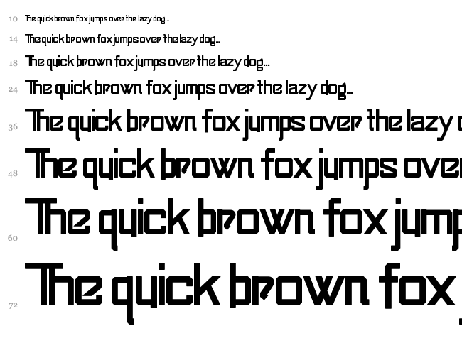 Swingarm Yori font waterfall