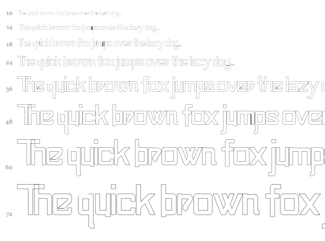 Swingarm Yori font waterfall