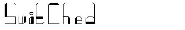 SwitChed font