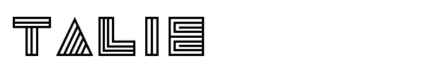 Talie font