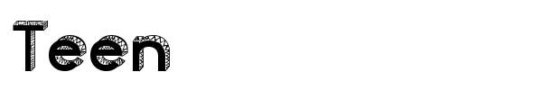 Teen font