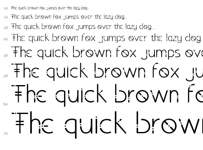 Telekinesis font waterfall