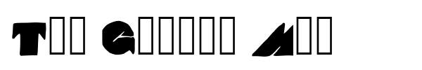 The Glitch Mob font