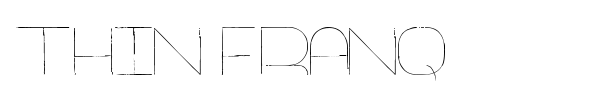 Thin Franq font