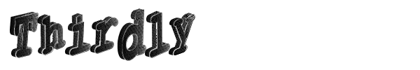 Thirdly font