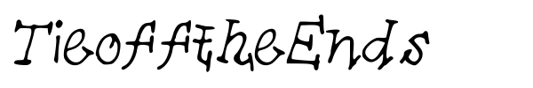 TieofftheEnds font