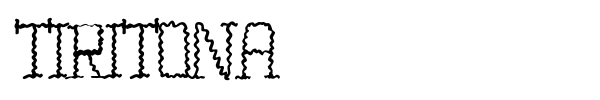 Tiritona font