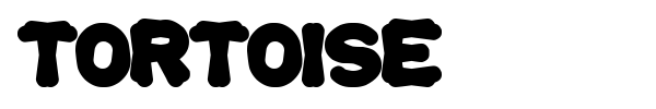 Tortoise font