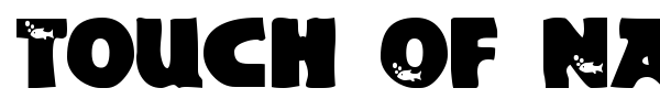 Touch Of Nature font