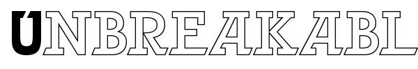 Unbreakable font