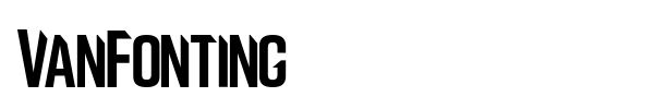 VanFonting font preview