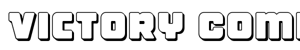 Victory Comics font preview